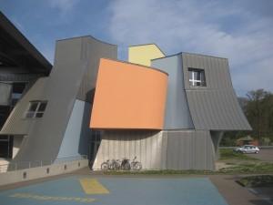 The Vitra HQ in Basel, designed by Frank Gehry