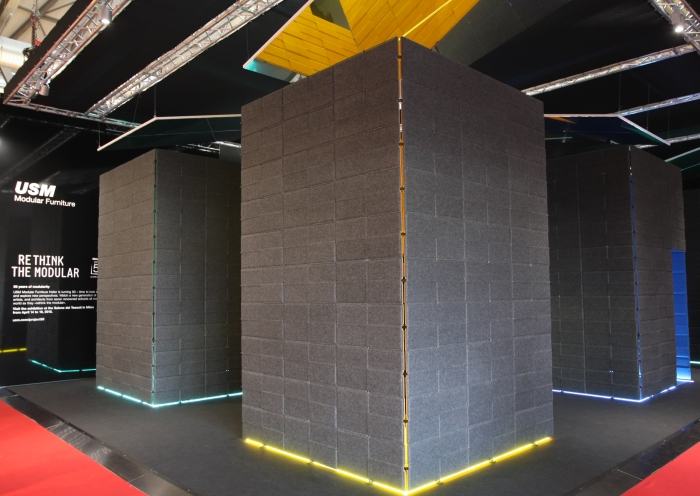 USM Privacy Panels, Milan Furniture Fair 2015