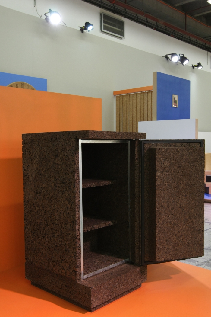 Tendence Frankfurt 2015 Staatliche Hochschule für Gestaltung Karlsruhe present Old World New World Cork Fridge Katharina Wahl