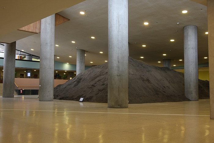 Berlin Excavation by Lara Almarcegui, as seen at Wohnungsfrage, Haus der Kulturen der Welt Berlin