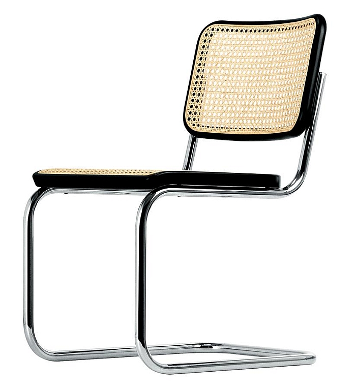 S32 von Marcel Breuer für Thonet (Künstlerisch Urheberrecht seit 1932, Mart Stam)