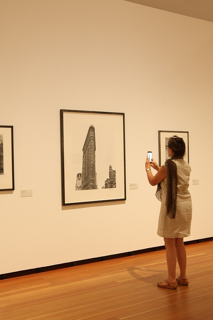 If you can't get to Manhattan... The Flatiron building by Berenice Abbott, as seen at Berenice Abbott - Photographs, the Martin-Gropius-Bau Berlin