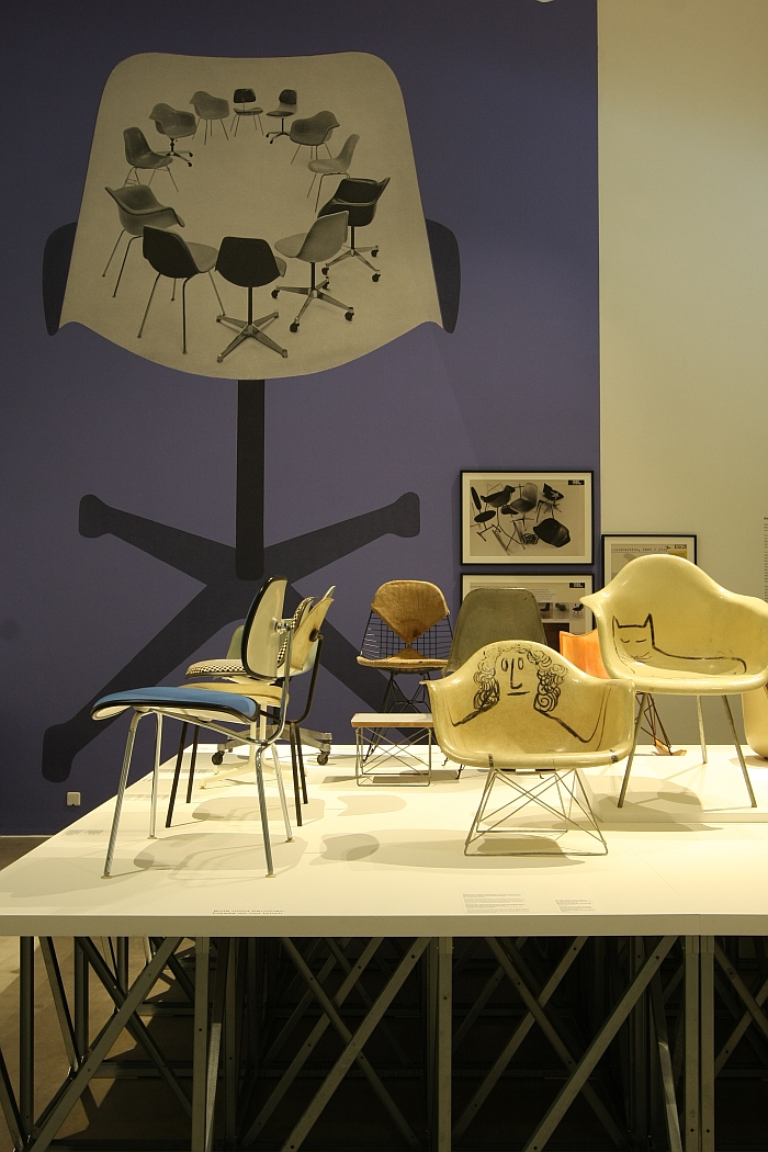 Eames Chairs, gesehen bei 