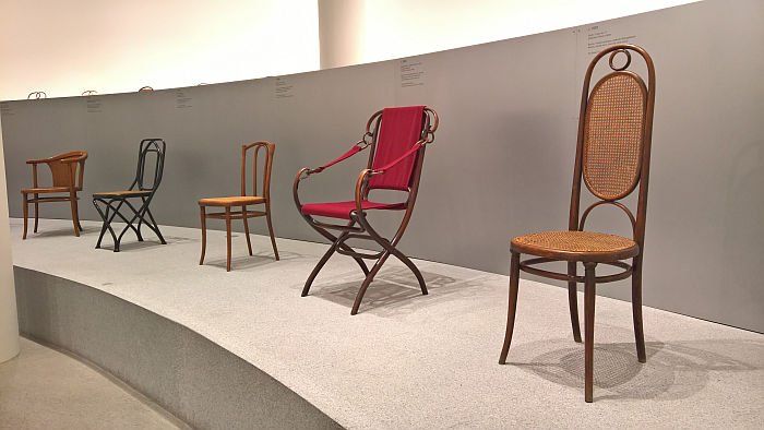 Works by Gebrüder Thonet, as seen at Thonet & Design, Die Neue Sammlung - The Design Museum, Munich