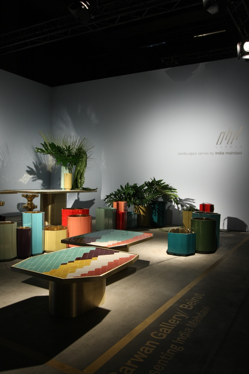 Design Basel 2013 Carwan Gallery Landscape Series India Mahdavi