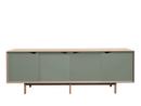 S1 Sideboard, Eiche geseift - Olive