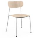 Scope Chair, Eiche weiß pigmentiert, klarlackiert, Light sandy grey