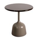 Glaze Beistelltisch, Lava Stone - Black, Taupe