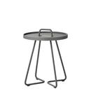 On-the-move Beistelltisch, Mini - H 47 cm x Ø 37 cm, Light grey