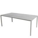 Pure Tisch, 200 cm x 100 cm, Fossil grey, Taupe