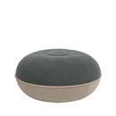 Objects Pouf, Steel grey, Ø 50 cm