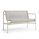 Palissade Dining Bench Cord, Sky grey