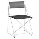 X-Line Chair Outdoor, Black, Galvanisiert