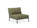 Level 2 Lounge Sessel, Dark grey, Leaf