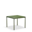 Four Aluminium Tisch, 90 x 90 cm, Olive green