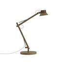 Dedicate Table Lamp, mit Tischfuß, S2, Brown Green