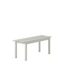 Linear Steel Bench , L 110 x B 39 cm, Grey