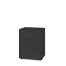 Nex Pur Box 2.0 mit Schubkästen, 48 cm, H 75 cm (3 Schubkästen) x B 60 cm, Graphit