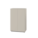 Nex Pur Box 2.0 mit Türen, 40 cm, H 100 cm x B 80 cm (mit Doppeltür), Silk