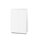 Nex Pur Box 2.0 mit Türen, 40 cm, H 100 cm x B 80 cm (mit Doppeltür), Weiß