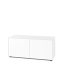 Nex Pur Box 2.0 mit Türen, 48 cm, H 50 cm x B 120 cm (mit Doppeltür), Weiß