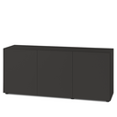 Nex Pur Box 2.0 mit Türen, 48 cm, H 75 cm x B 180 cm (drei Türen), Graphit