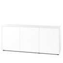 Nex Pur Box 2.0 mit Türen, 48 cm, H 75 cm x B 180 cm (drei Türen), Weiß