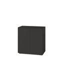 Nex Pur Box 2.0 mit Türen, 40 cm, H 75 cm x B 80 cm (mit Doppeltür), Graphit