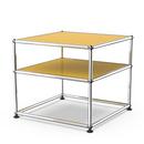 USM Haller Beistelltisch Typ II, Metall, Goldgelb RAL 1004