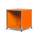 USM Haller Wartezimmer-Beistelltisch, H 39,5 x B 39,5 x T 39,5 cm, Reinorange RAL 2004