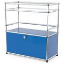 USM Haller Bar Sideboard Typ I, Enzianblau RAL 5010