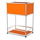 USM Haller Bar Sideboard Typ II, Reinorange RAL 2004, Nivellierfüße