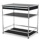 USM Haller Bar Sideboard mit Schubladen, Graphitschwarz RAL 9011