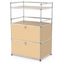 USM Haller Bar Highboard, USM beige, Mit 2 Klappen