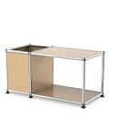 USM Haller Beistelltisch mit Aufbewahrung, USM beige, 35 cm