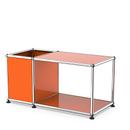 USM Haller Beistelltisch mit Aufbewahrung, Reinorange RAL 2004, 35 cm