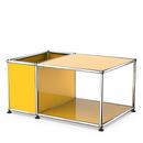 USM Haller Beistelltisch mit Aufbewahrung, Goldgelb RAL 1004, 50 cm