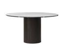 Cabin Table, Ø 130 cm, Eiche dunkel / Marmor pietra