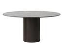 Cabin Table, Ø 150 cm, Eiche dunkel / Marmor pietra