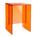 Kartell - Max Beam Hocker / Beistelltisch, Mandarine orange