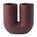 Muuto - Kink Vase, Deep red