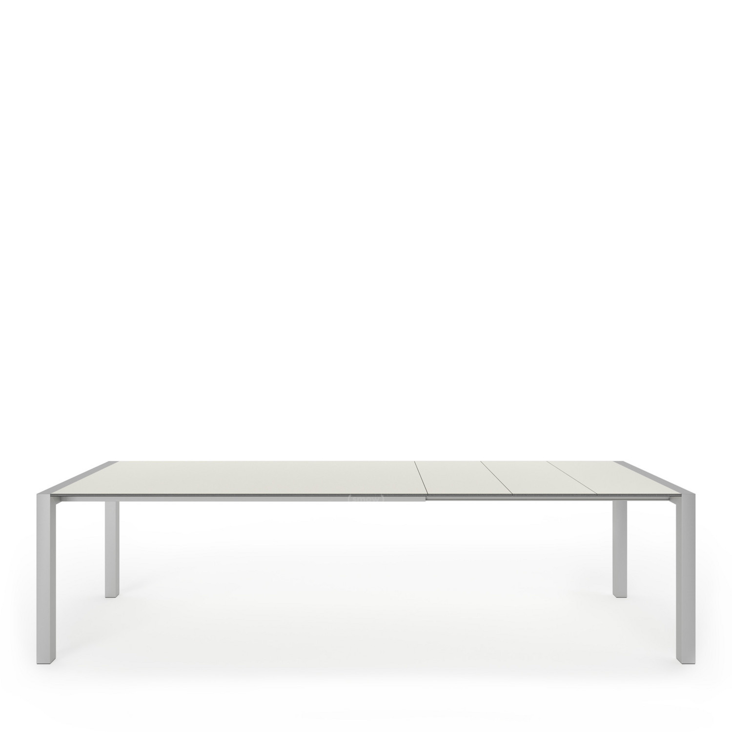 Kristalia Sushi Esstisch Laminat Sandgrau L 177 288 X B 90 Cm Aluminium Eloxiert Von Bartoli Design Designermobel Von Smow De