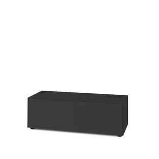 Nex Pur Box 2.0 mit Medienklappe 48 cm|H 37,5 cm x 120 cm (eine Klappe)|Graphit