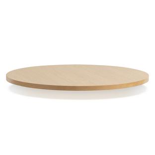 Tiptoe Tischplatte Holz, rund 
