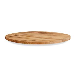 Tiptoe Tischplatte Holz, rund Eiche recycled, ø 80 cm 